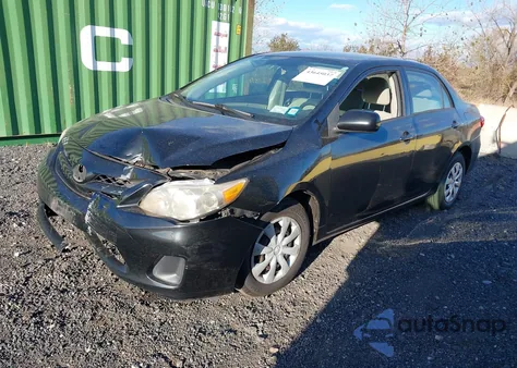 2011 Toyota Corolla Le z USA, uszkodzony, nr VIN 2T1BU4EE1BC687586